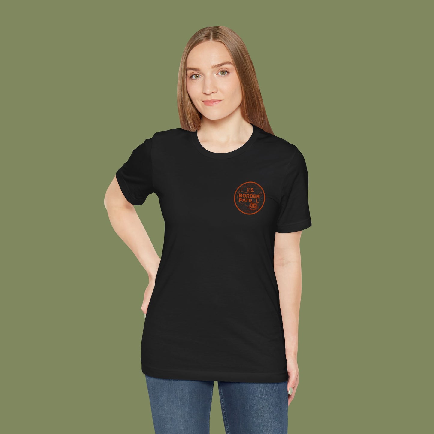 Halloween Boo-der Patrol Tee