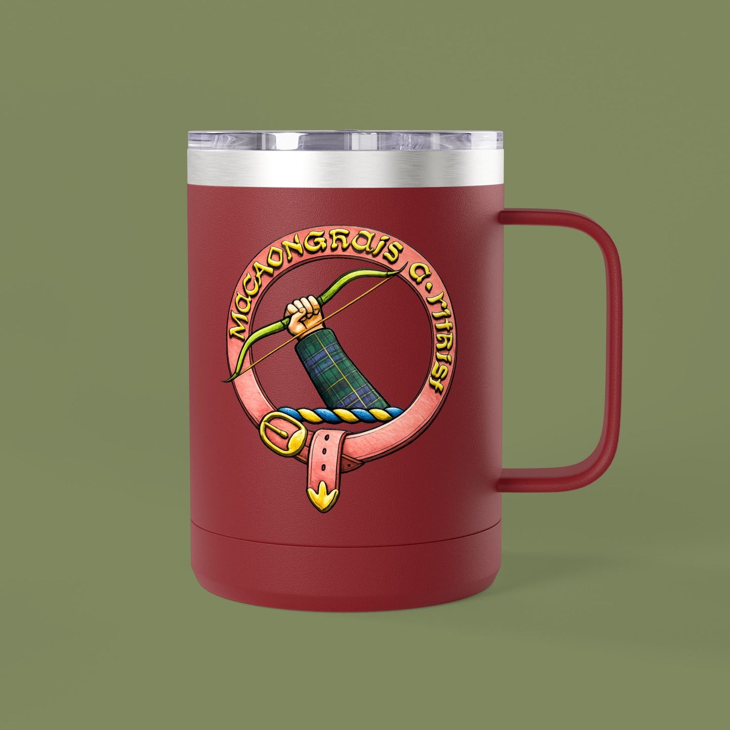 Clan MacInnes 15oz Insulated Tumbler