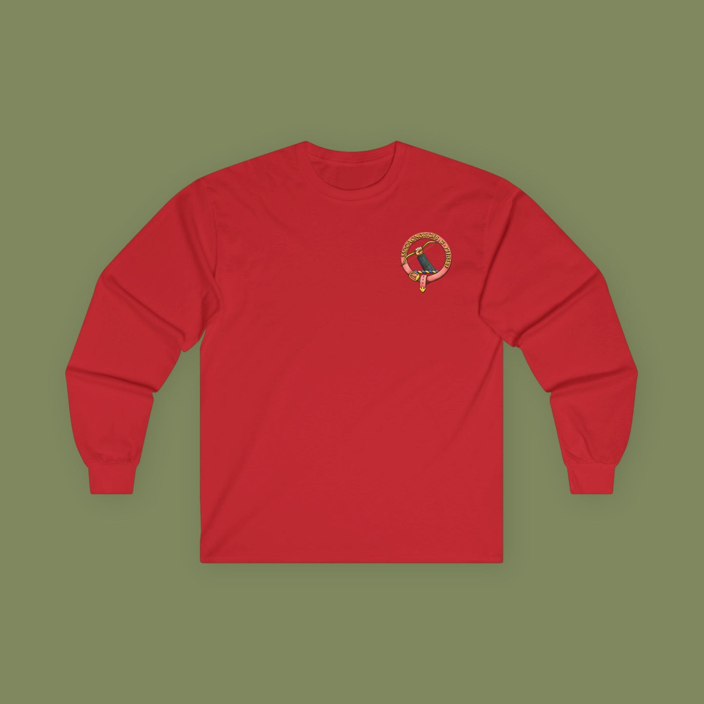 Clan MacInnes Adult Long Sleeve Shirt