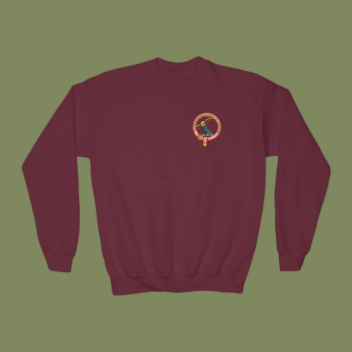 Clan MacInnes Youth Crewneck Sweatshirt