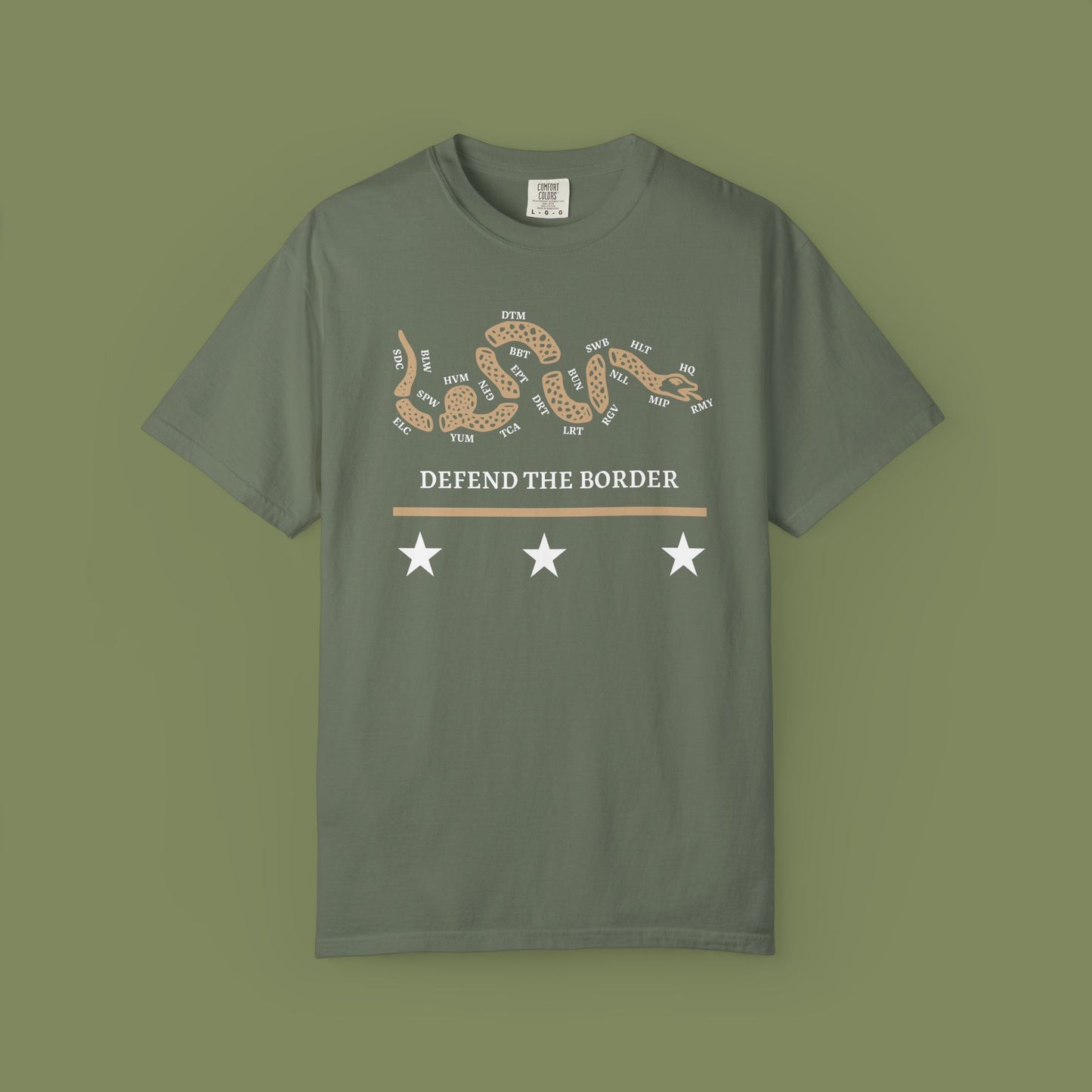 Defend the Border Border Patrol T-shirt