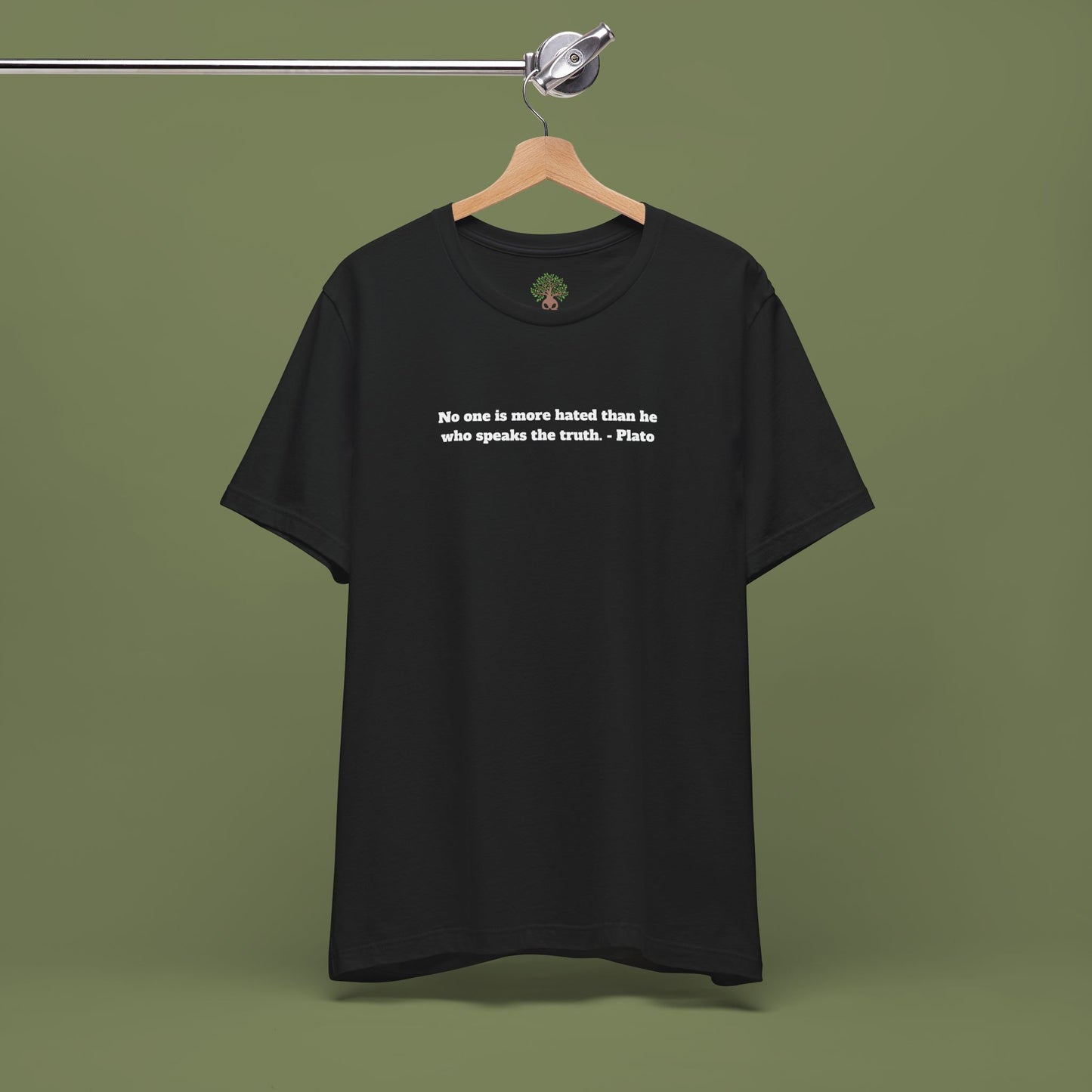 Plato Quote Unisex Tee - Truth Speaker Shirt