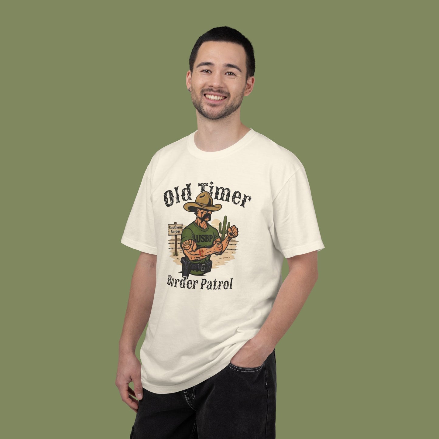 Old Timer Border Patrol T-Shirt