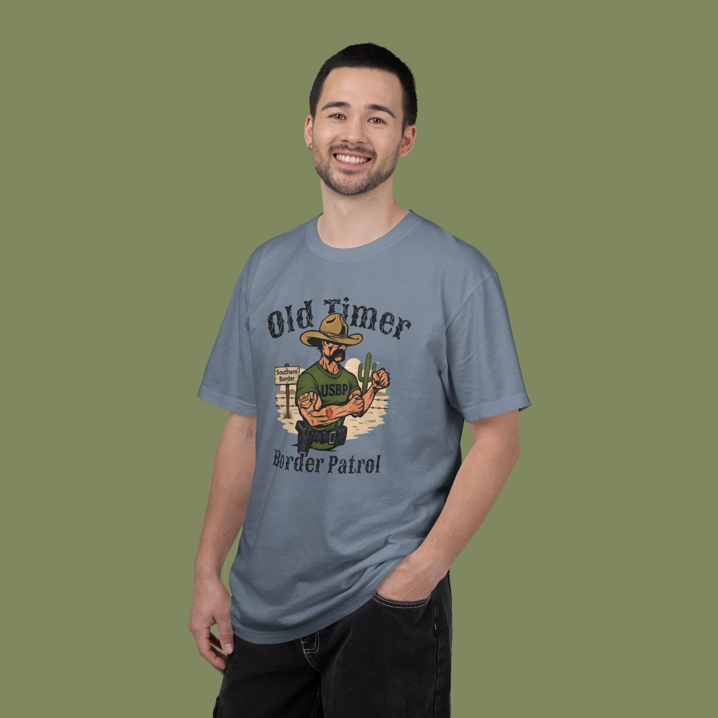 Old Timer Border Patrol T-Shirt