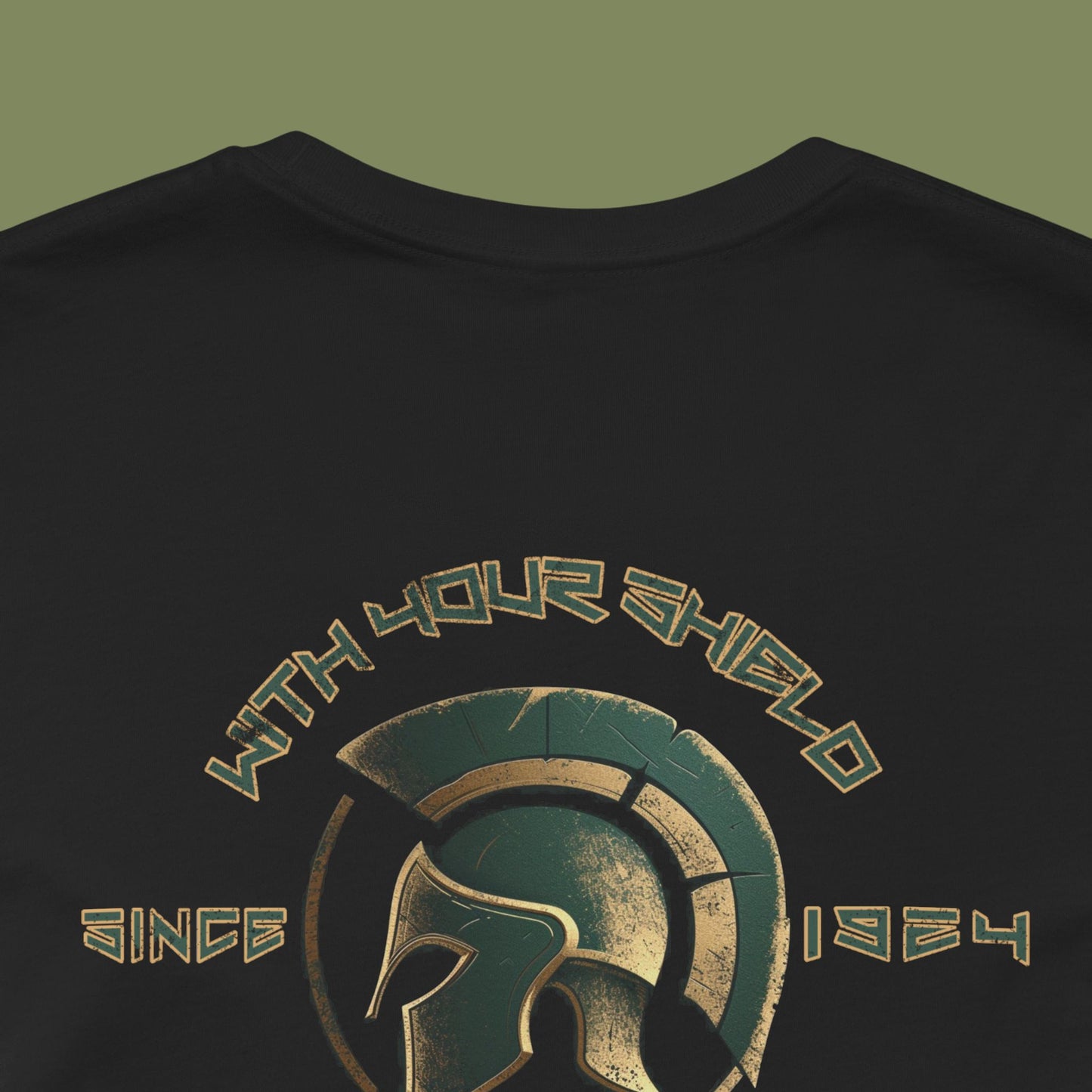 Spartan T-Shirt Border Patrol Tee 'With Your Shield Or On It'