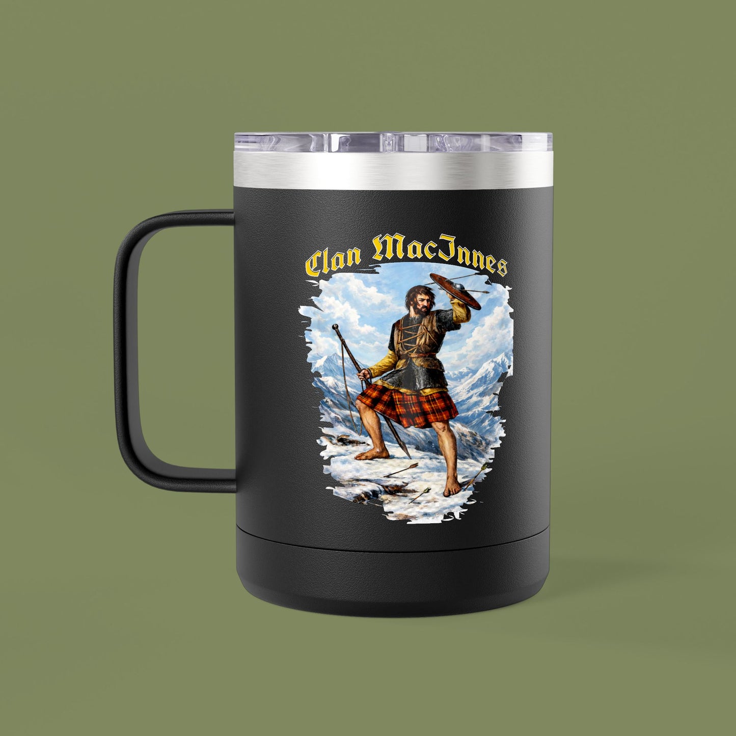 Clan MacInnes 15oz Insulated Tumbler