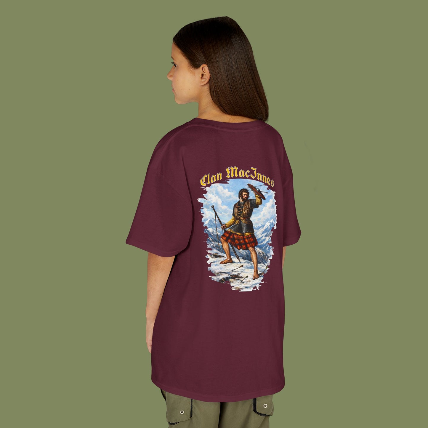 Clan MacInnes Kids Heavy Cotton™ Tee