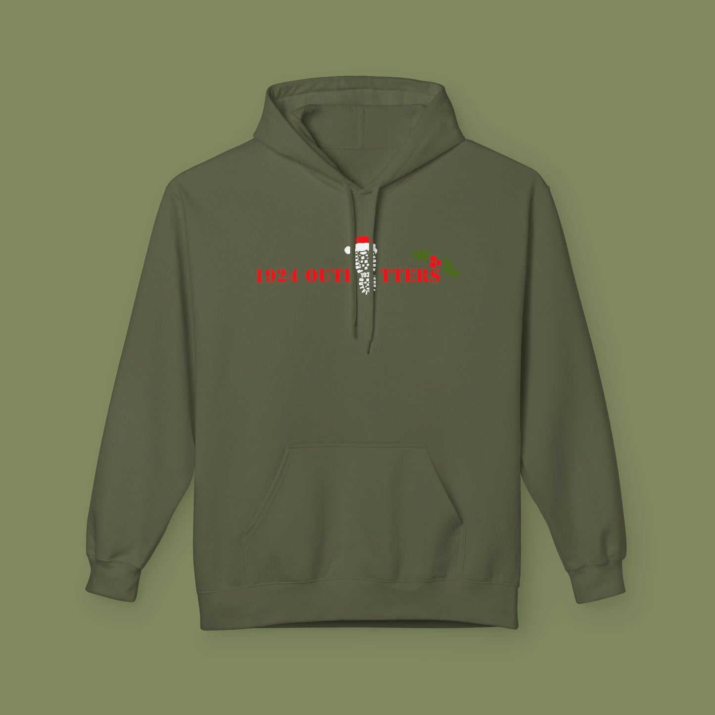 1924 Outfitters Staple Hoodie — Christmas Edition