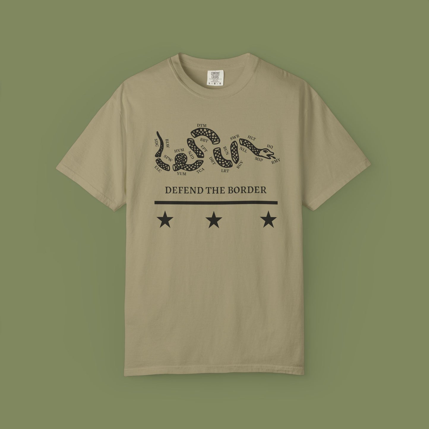 Defend the Border Border Patrol T-shirt
