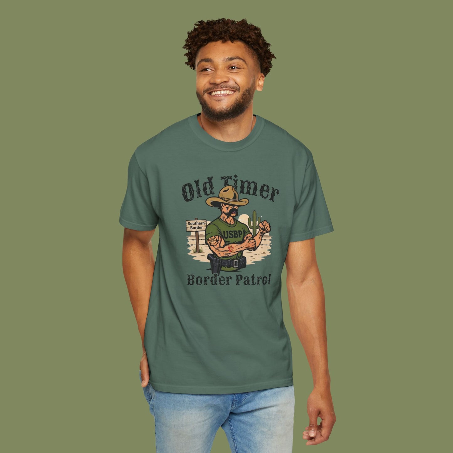 Old Timer Border Patrol T-Shirt