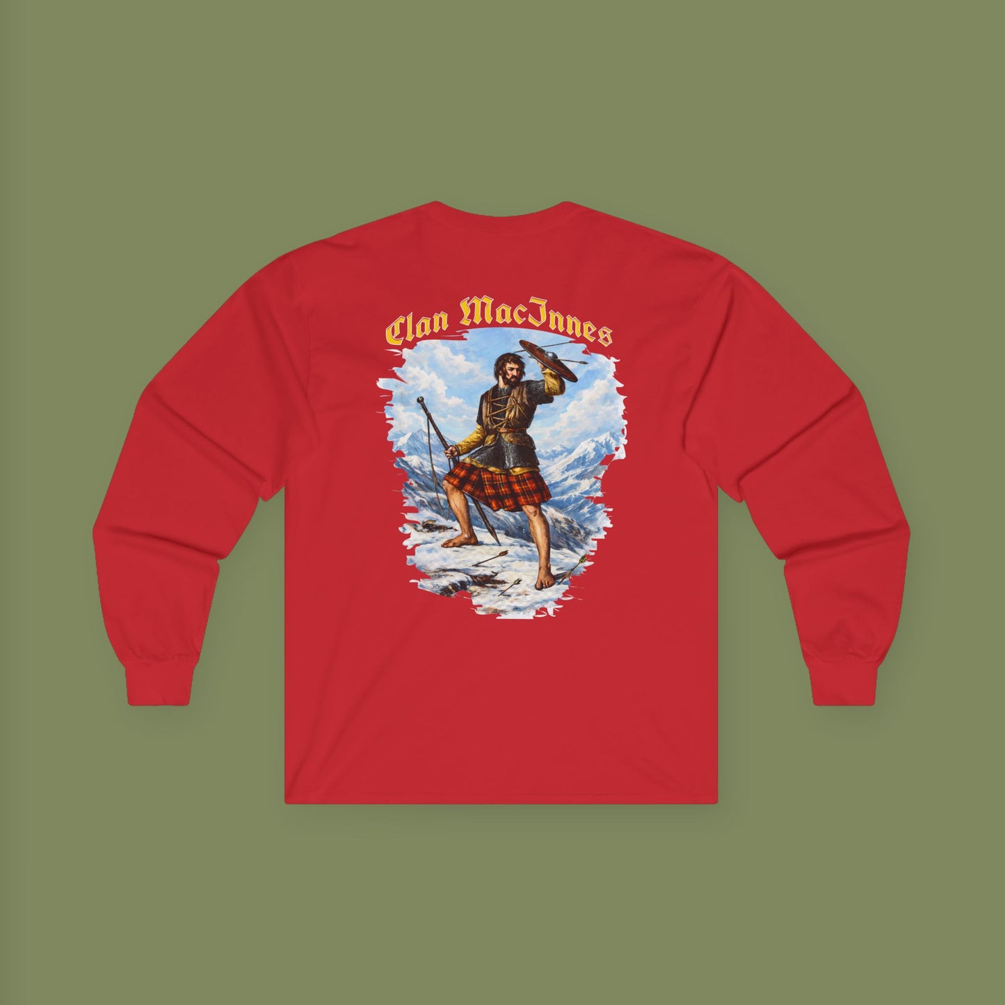 Clan MacInnes Adult Long Sleeve Shirt