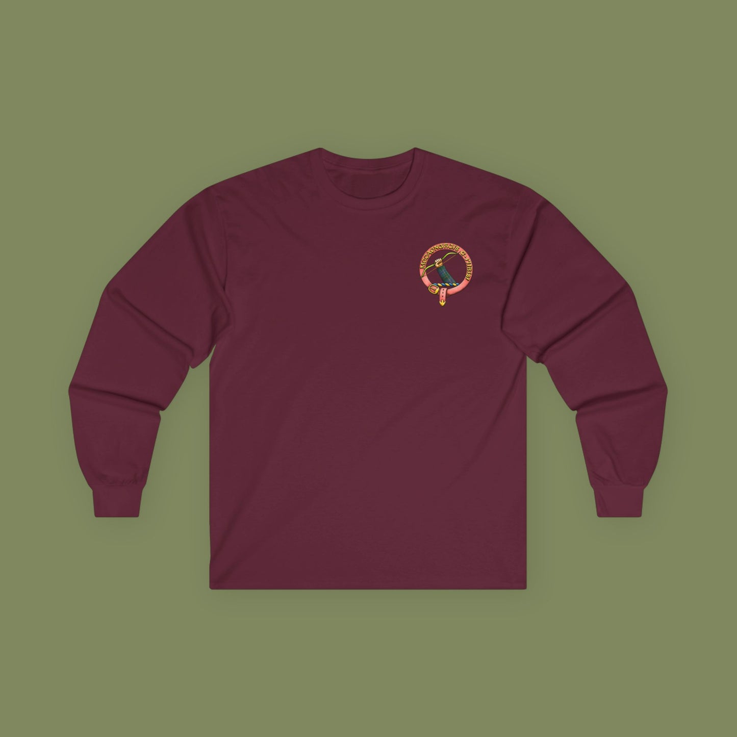 Clan MacInnes Adult Long Sleeve Shirt