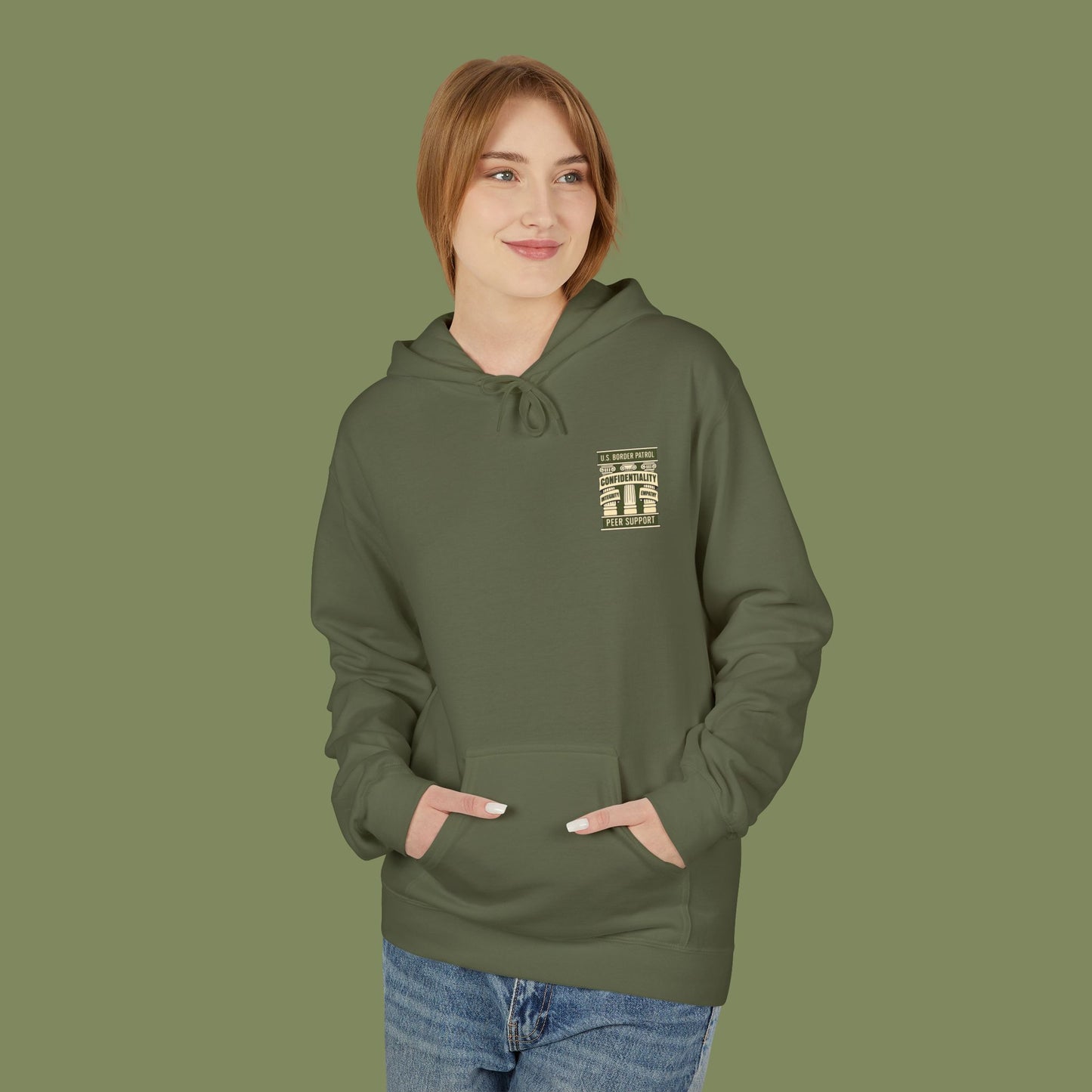Border Patrol Peer Support Resiliency Hoodie