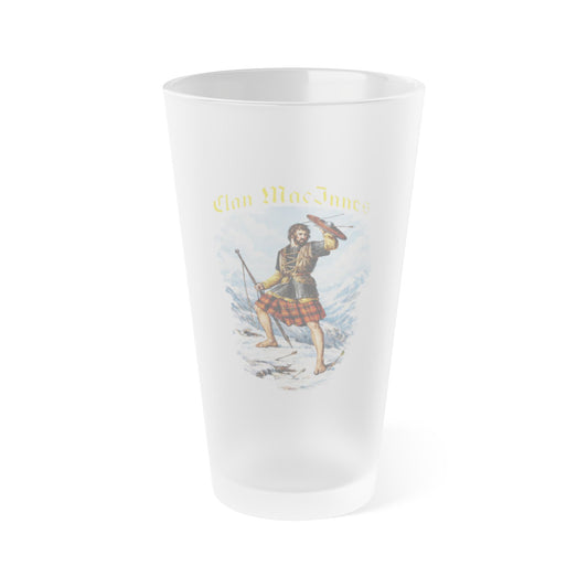 Clan MacInnes Frosted 16oz Pint Glass