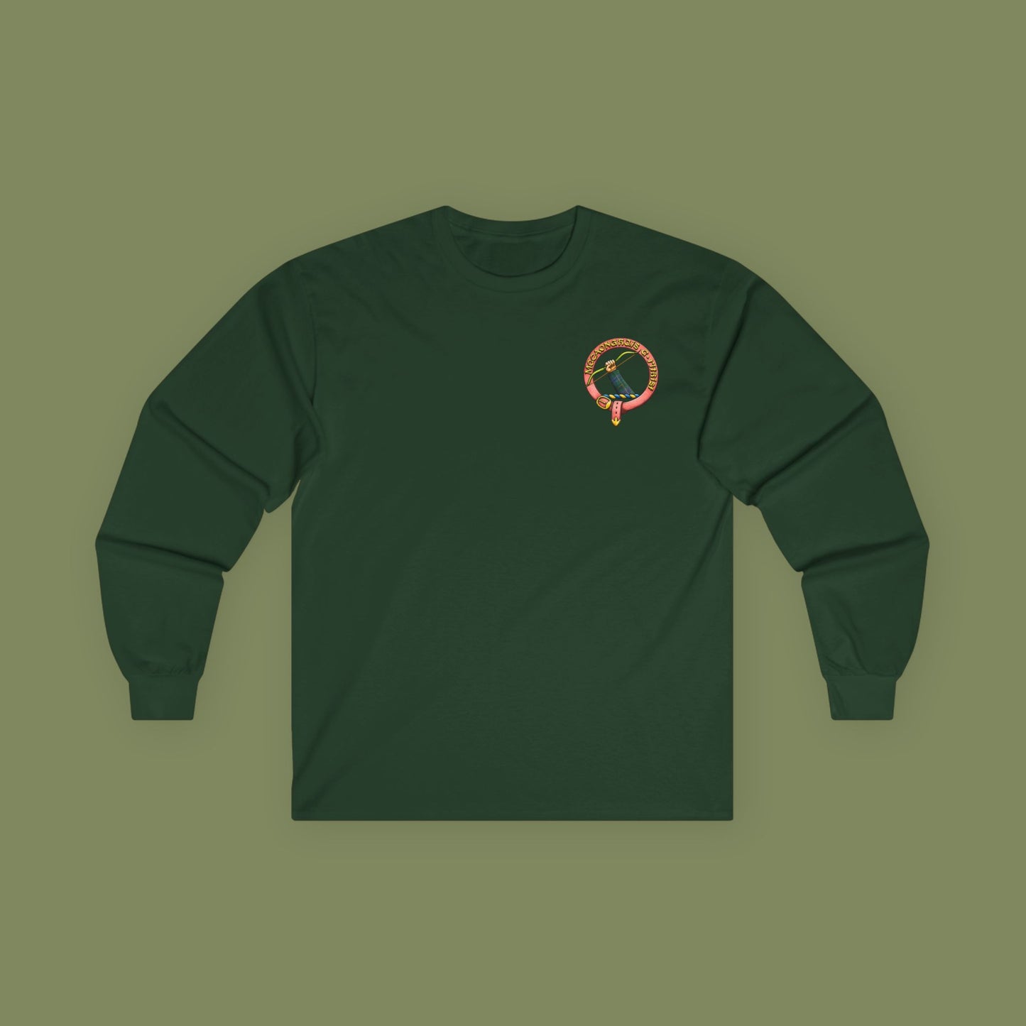 Clan MacInnes Adult Long Sleeve Shirt