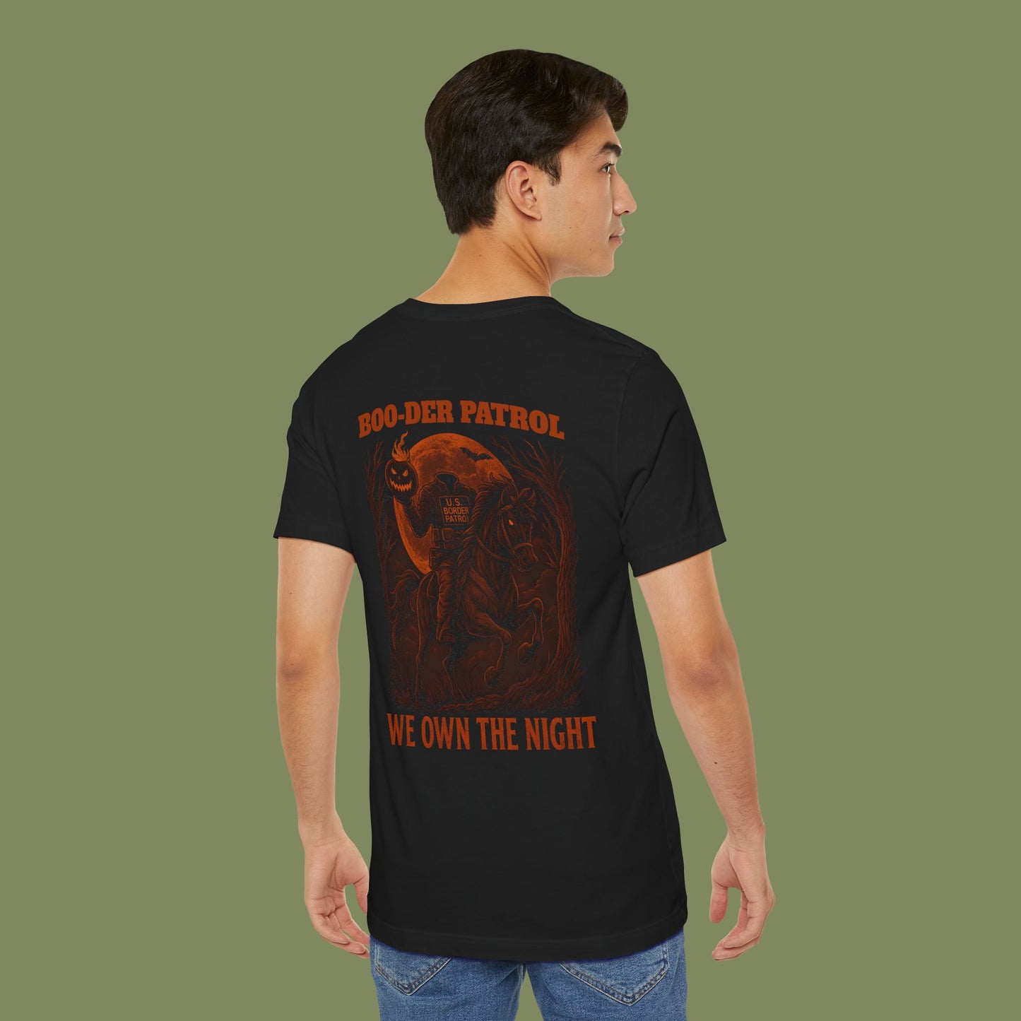 Halloween Boo-der Patrol Tee