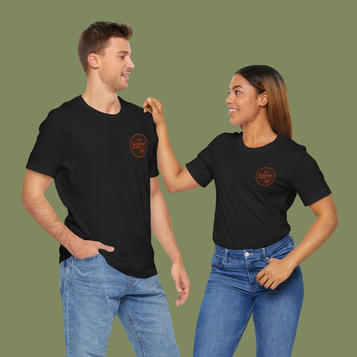 Halloween Boo-der Patrol Tee
