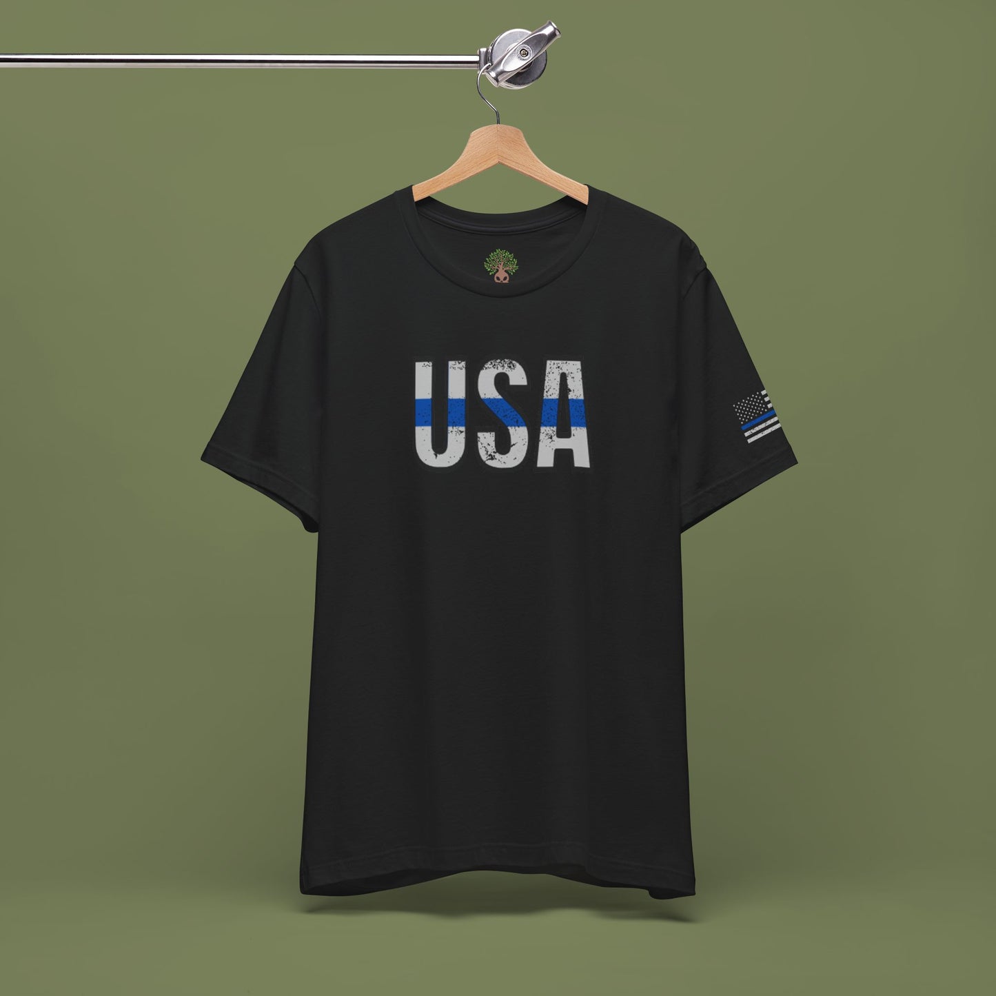 USA Thin Blue Line T-Shirt