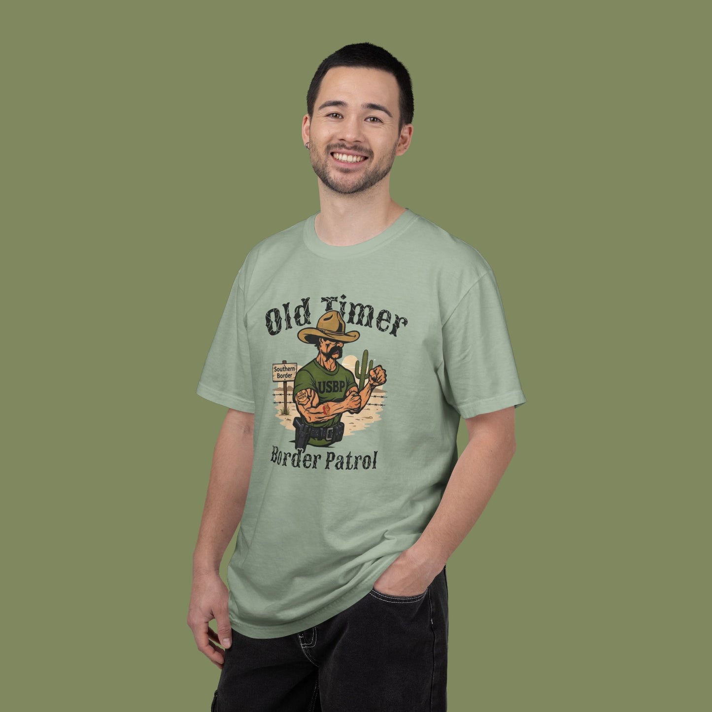 Old Timer Border Patrol T-Shirt