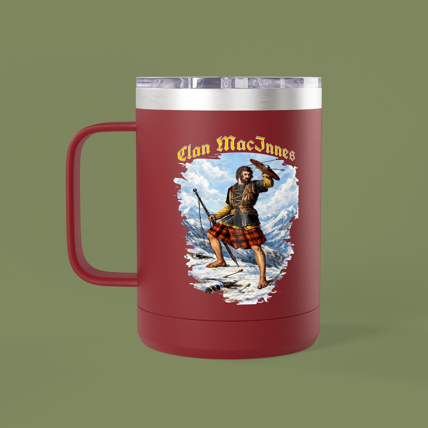 Clan MacInnes 15oz Insulated Tumbler
