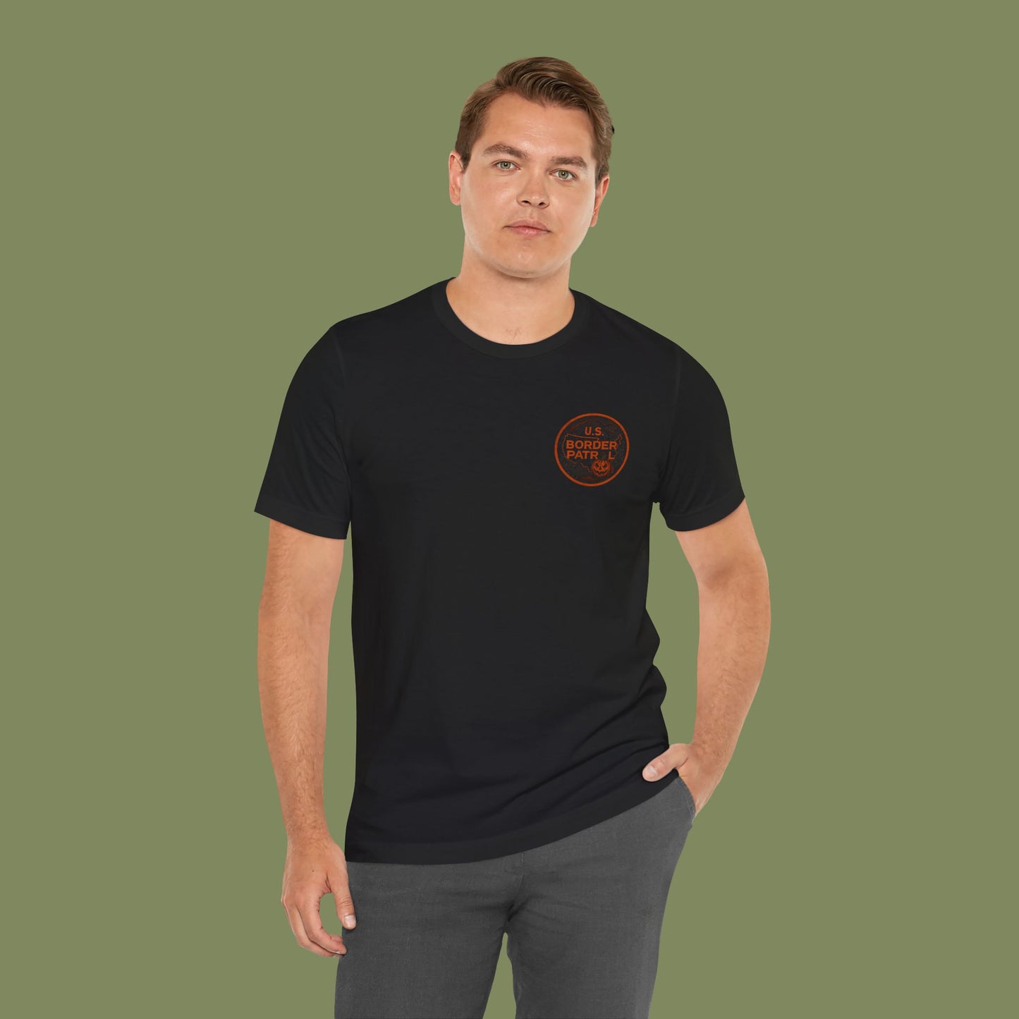 Halloween Boo-der Patrol Tee