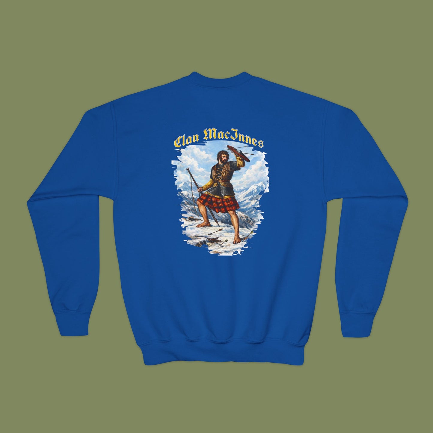 Clan MacInnes Youth Crewneck Sweatshirt