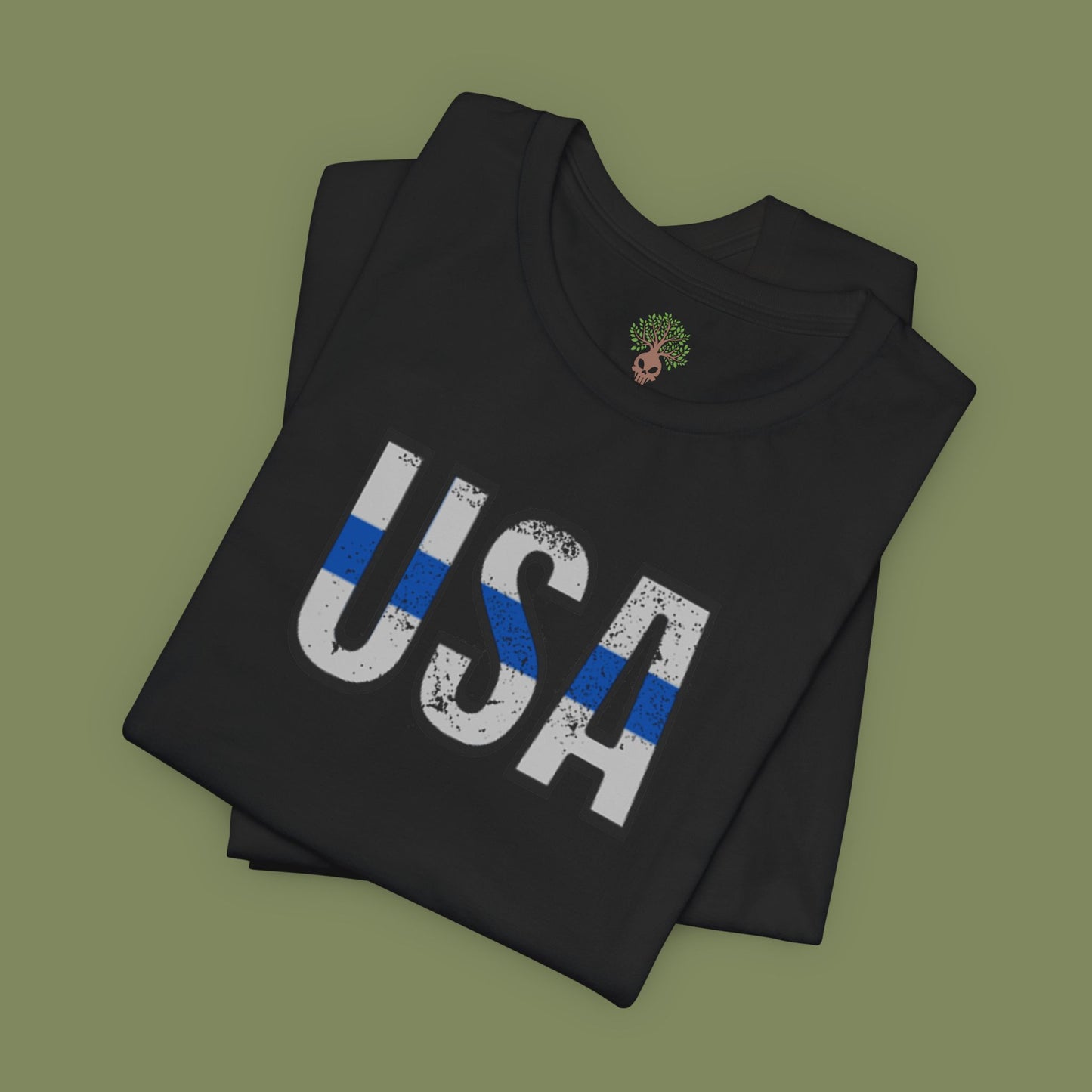 USA Thin Blue Line T-Shirt