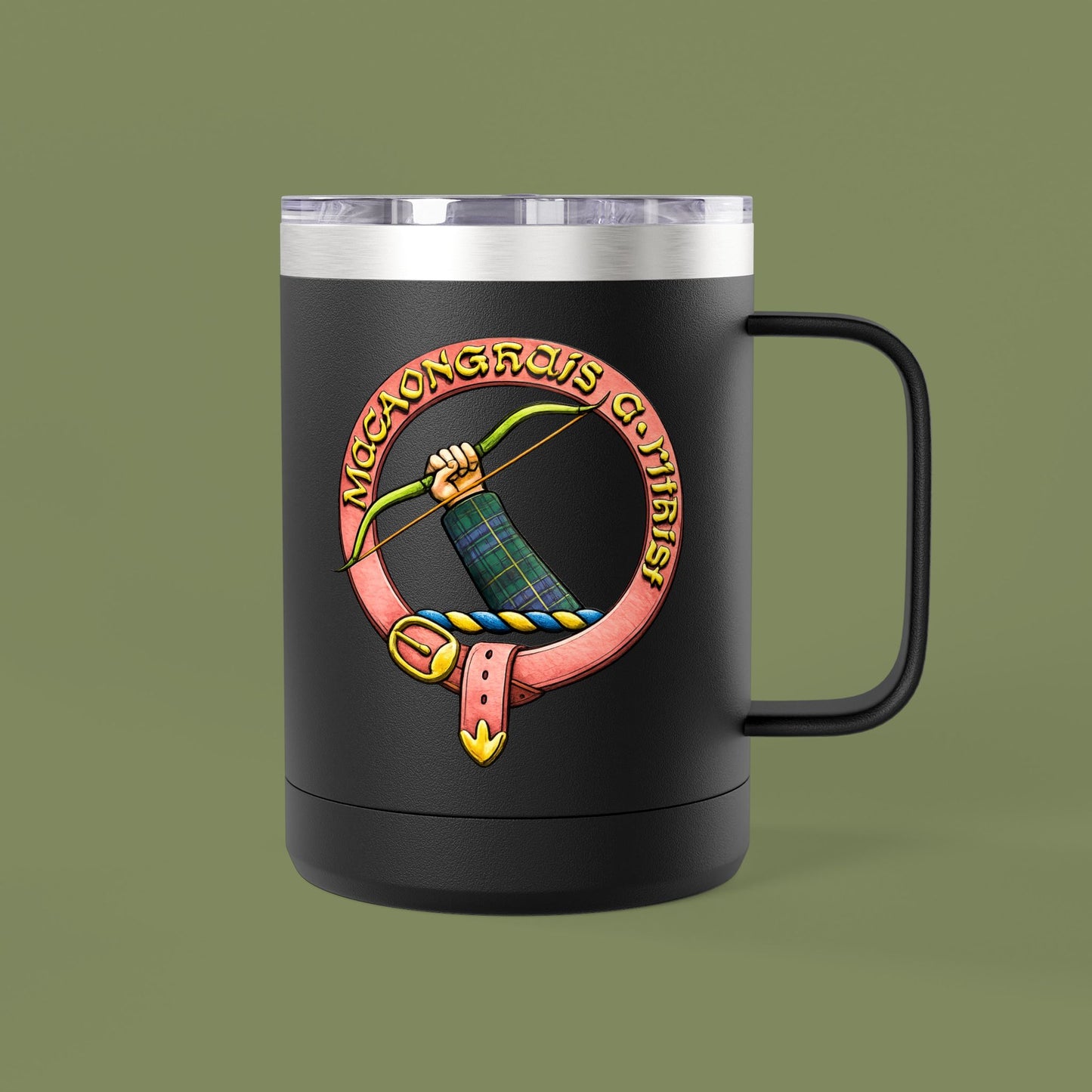 Clan MacInnes 15oz Insulated Tumbler