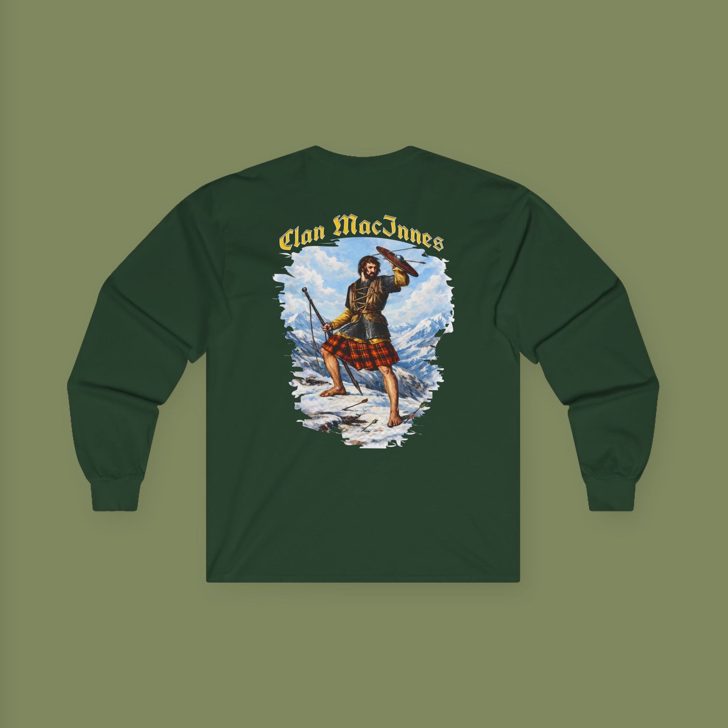 Clan MacInnes Adult Long Sleeve Shirt