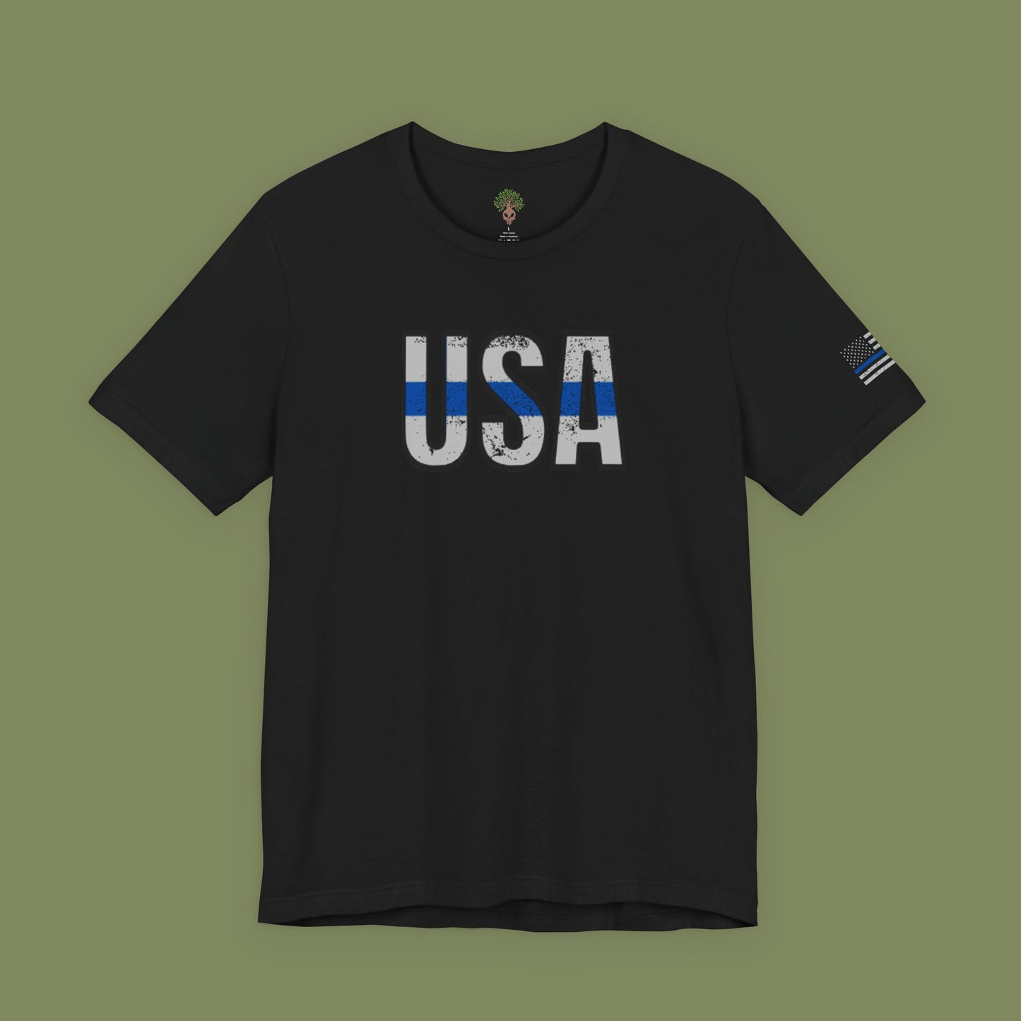 USA Thin Blue Line T-Shirt