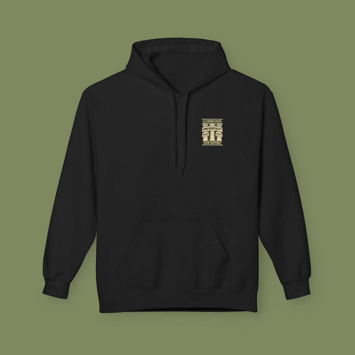 Border Patrol Peer Support Resiliency Hoodie