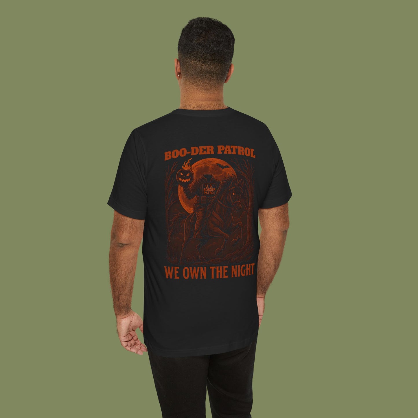 Halloween Boo-der Patrol Tee