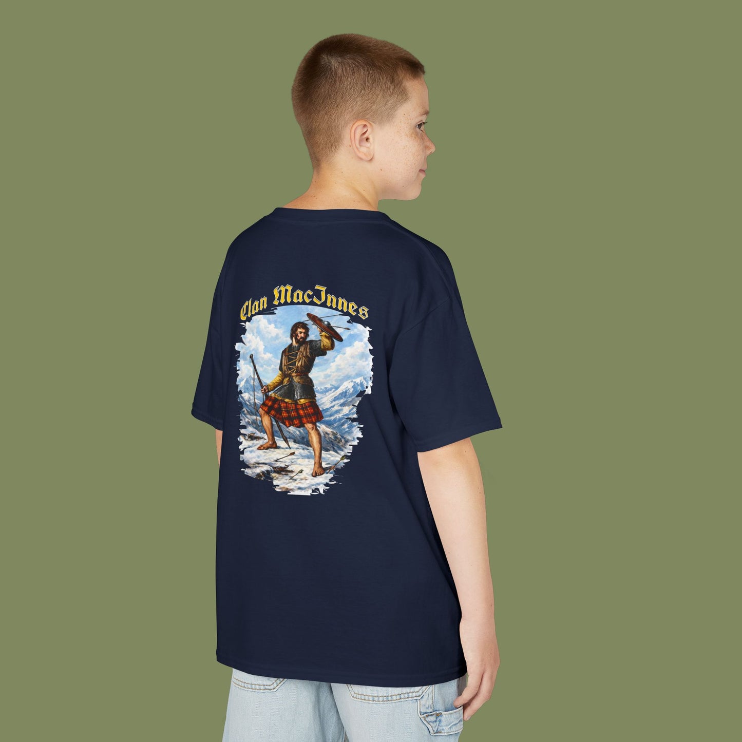Clan MacInnes Kids Heavy Cotton™ Tee