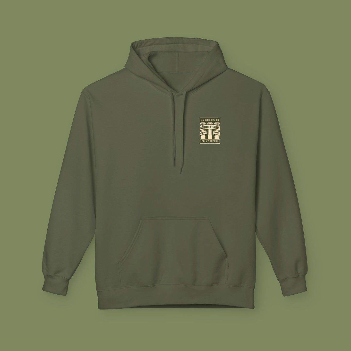Border Patrol Peer Support Resiliency Hoodie