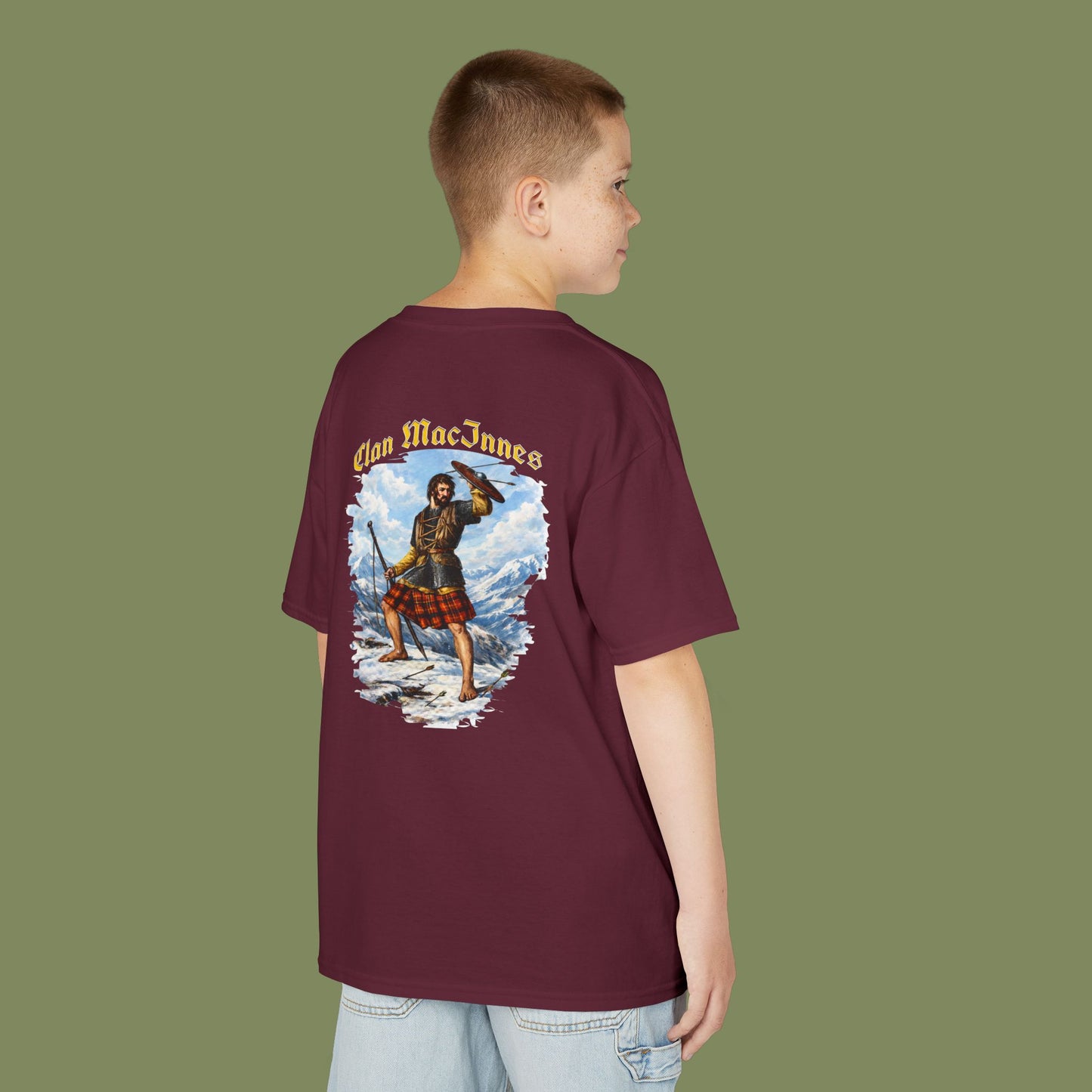 Clan MacInnes Kids Heavy Cotton™ Tee