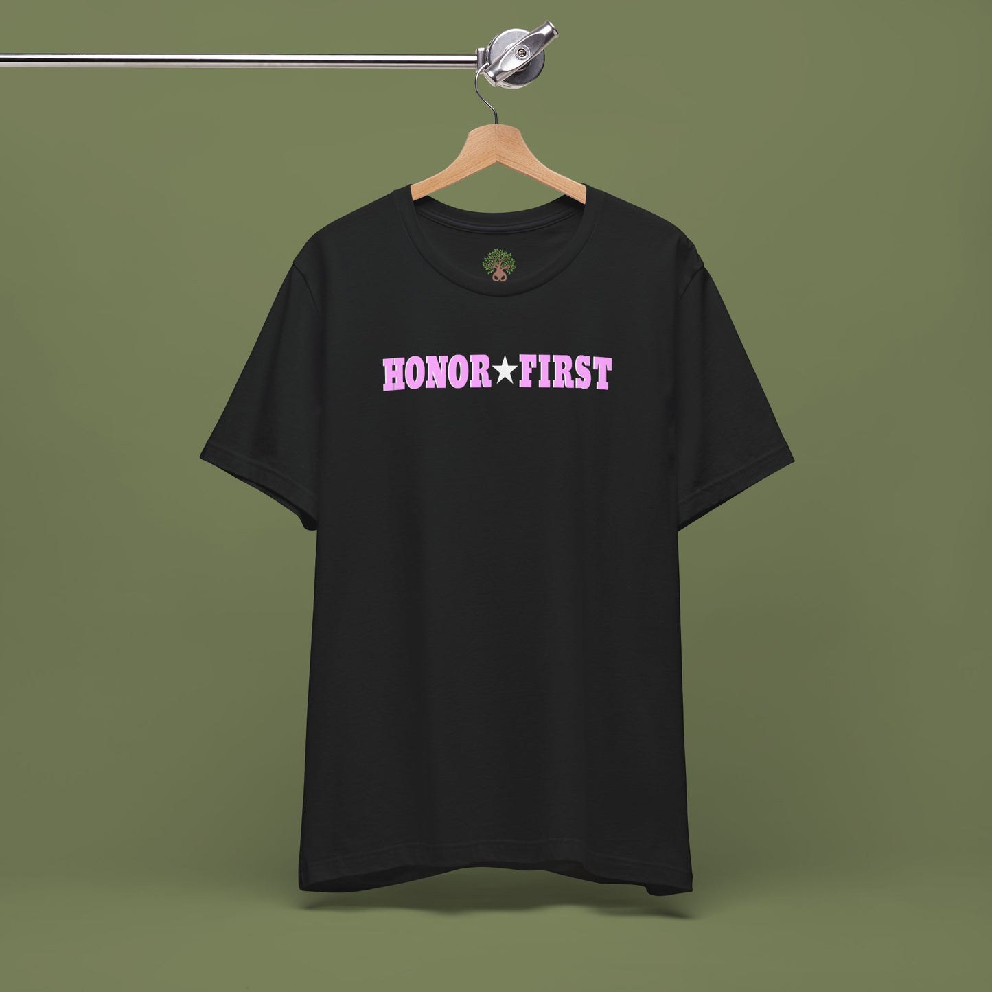 Honor First Breast Cancer Awareness T-Shirt