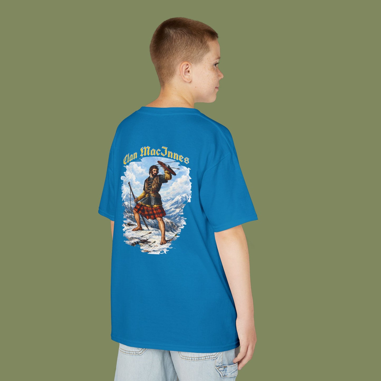 Clan MacInnes Kids Heavy Cotton™ Tee