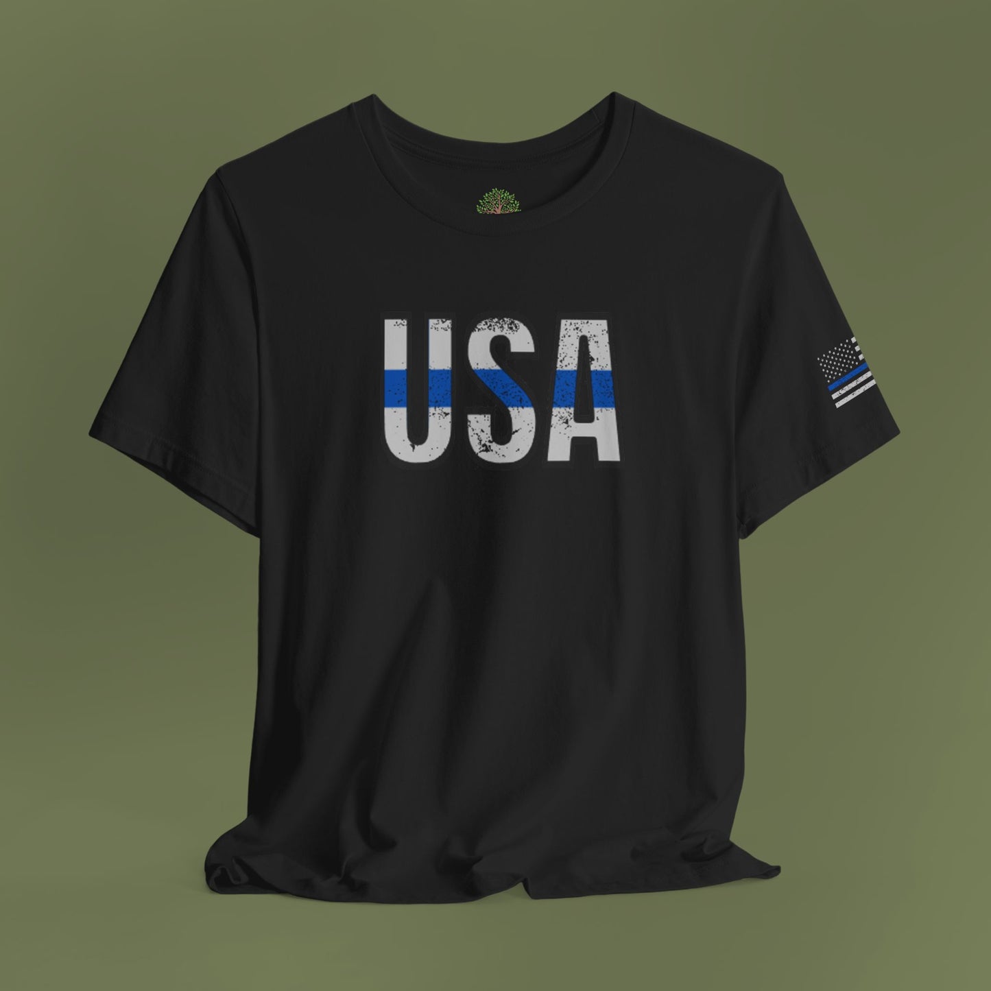 USA Thin Blue Line T-Shirt