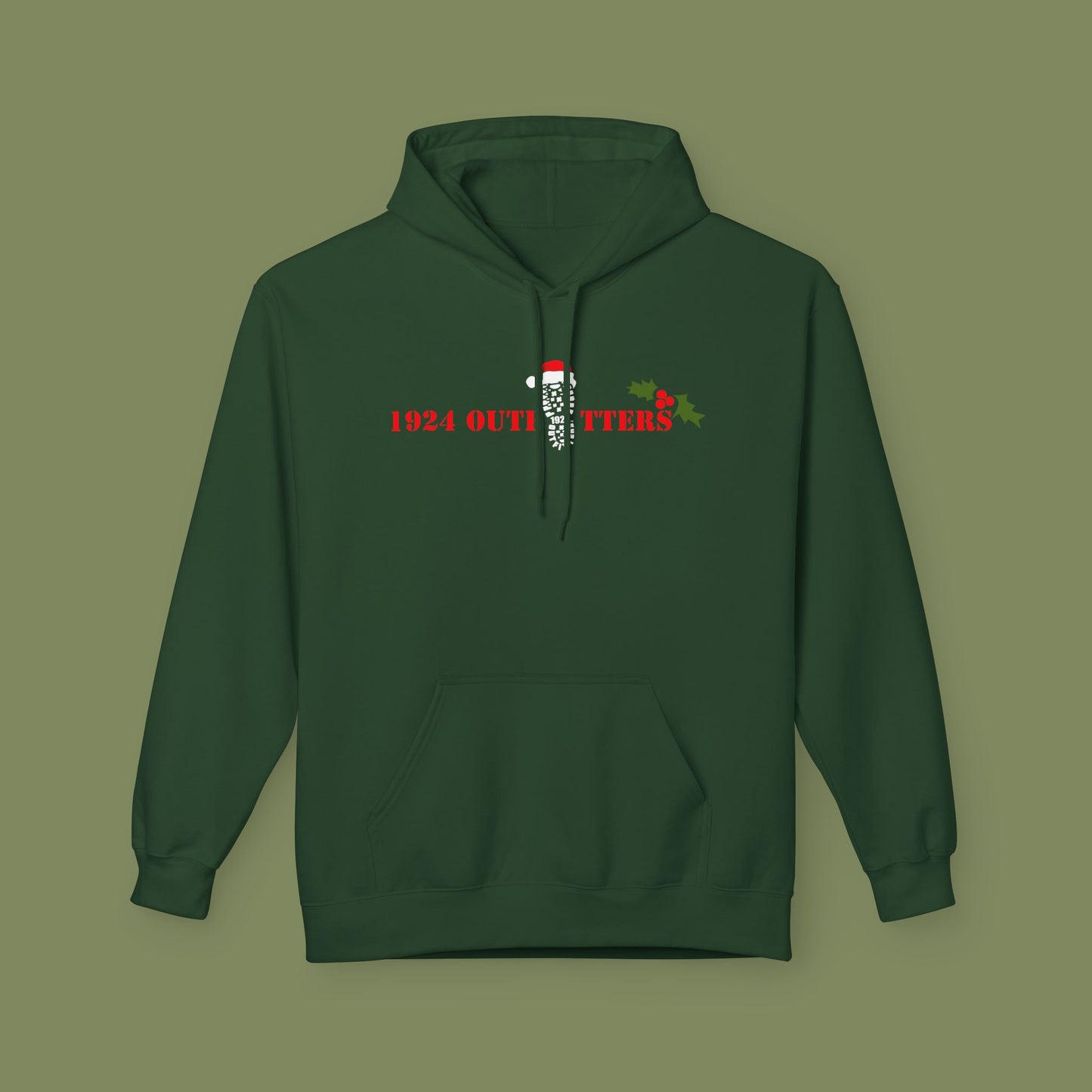 1924 Outfitters Staple Hoodie — Christmas Edition
