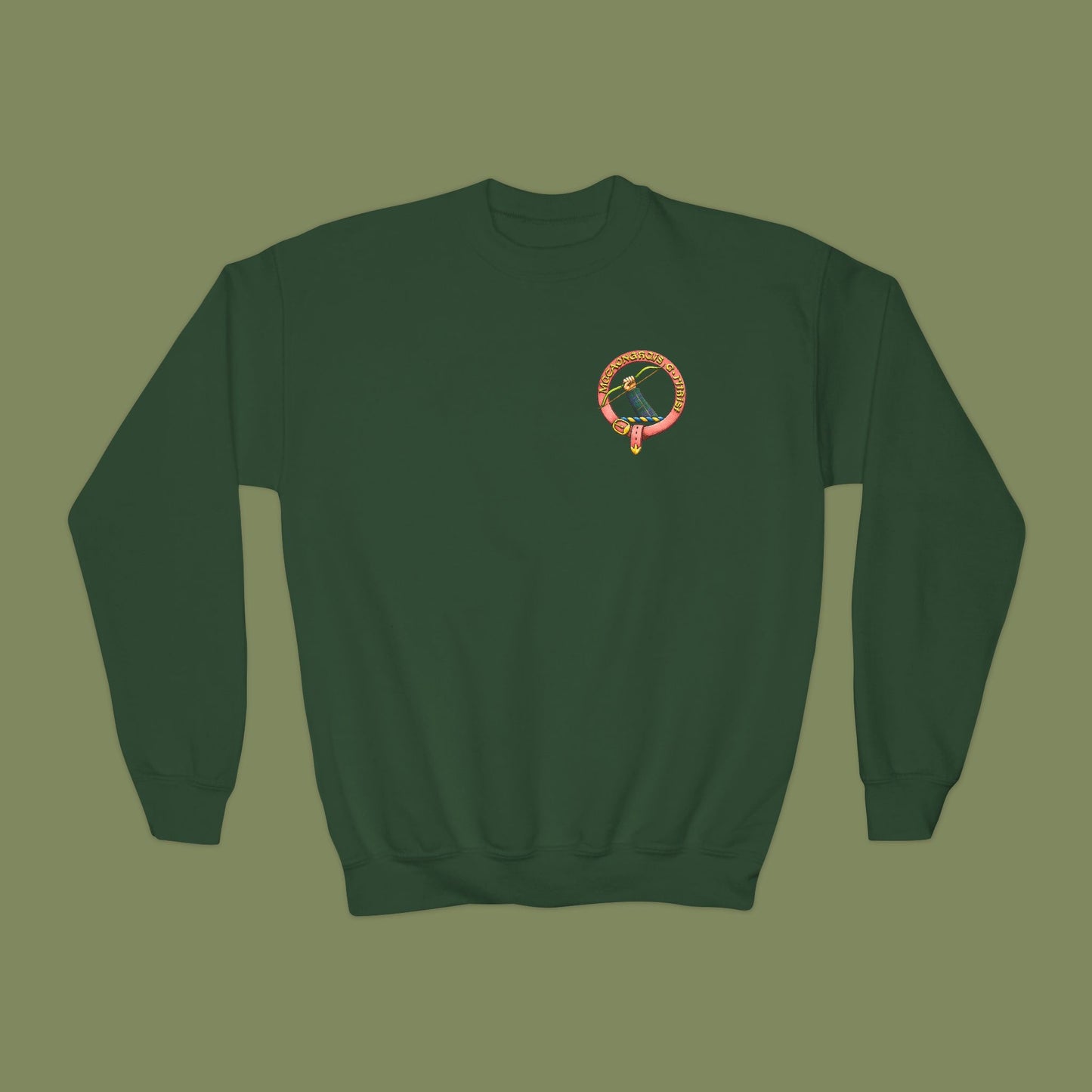 Clan MacInnes Youth Crewneck Sweatshirt