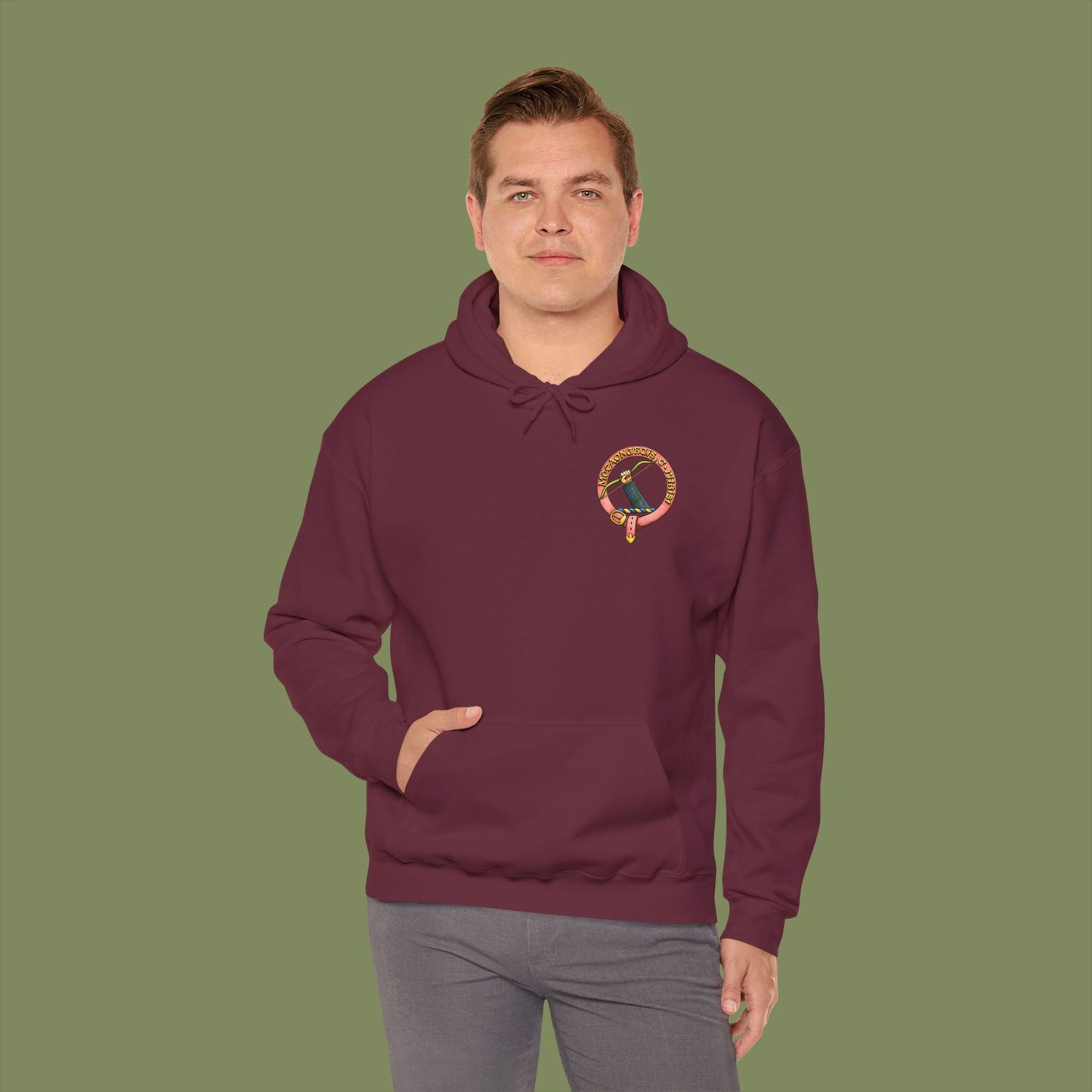 Clan MacInnes Adult Hoodie