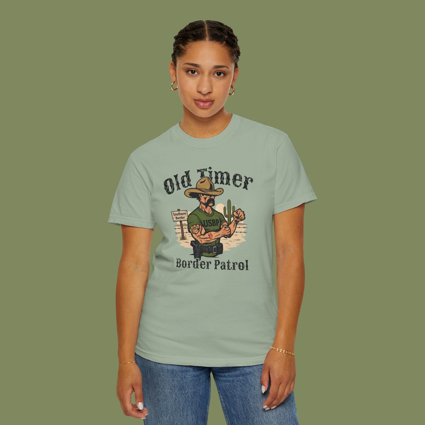 Old Timer Border Patrol T-Shirt