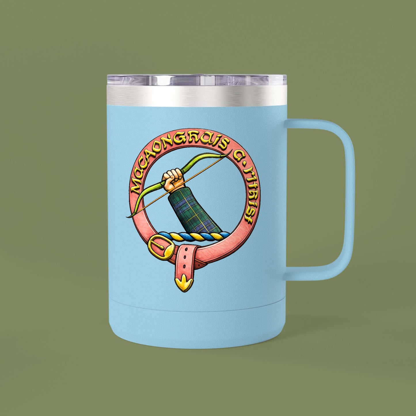 Clan MacInnes 15oz Insulated Tumbler