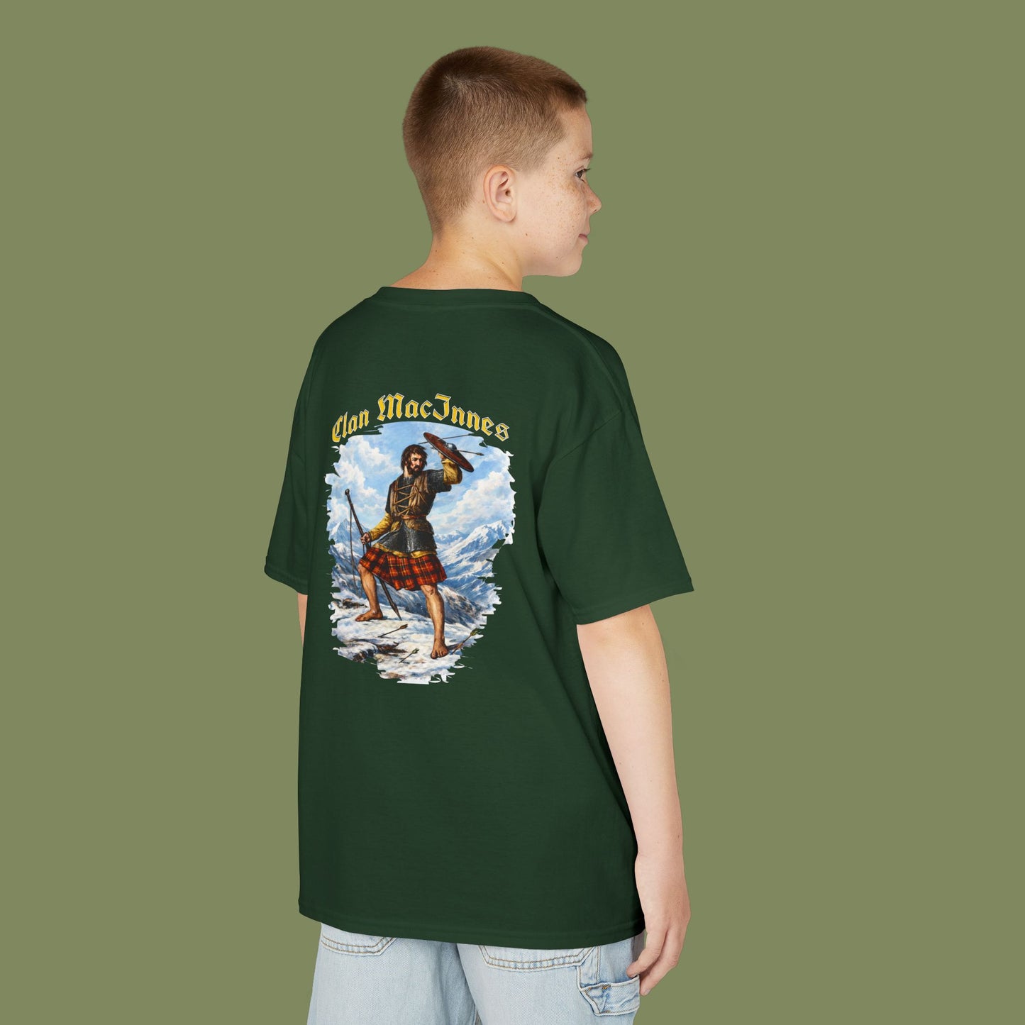 Clan MacInnes Kids Heavy Cotton™ Tee