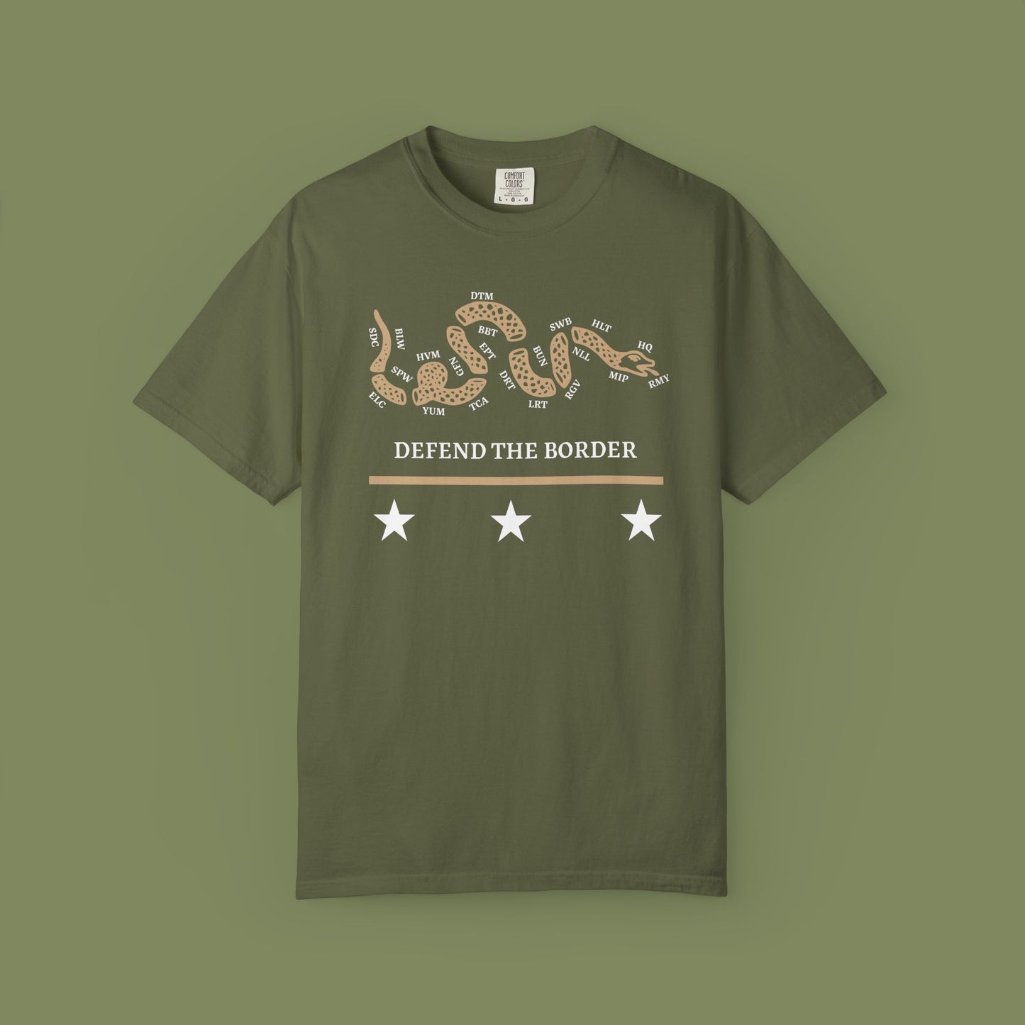 Defend the Border Border Patrol T-shirt