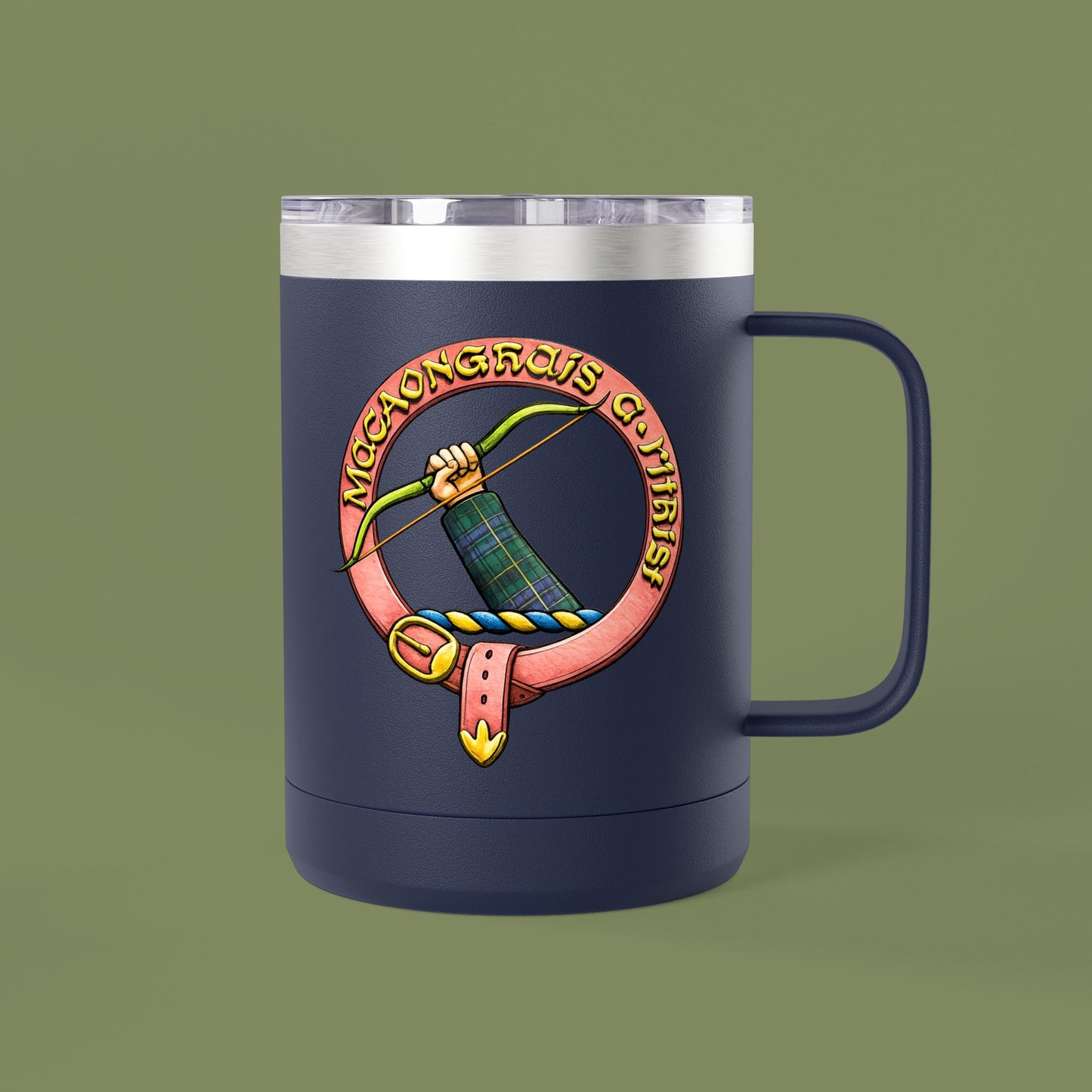 Clan MacInnes 15oz Insulated Tumbler