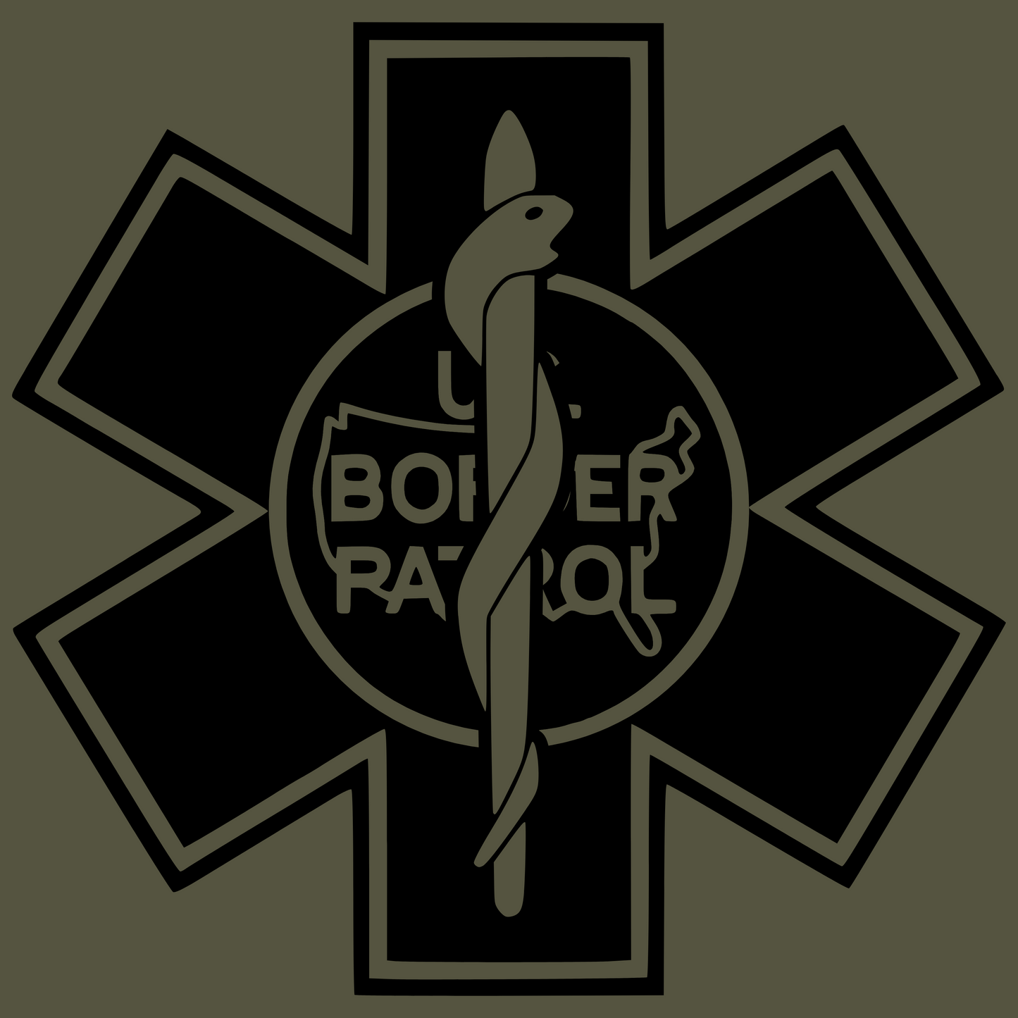 Border Patrol EMT – First Responder T-Shirt