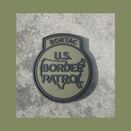 BORTAC PVC Patch w Velcro Backing