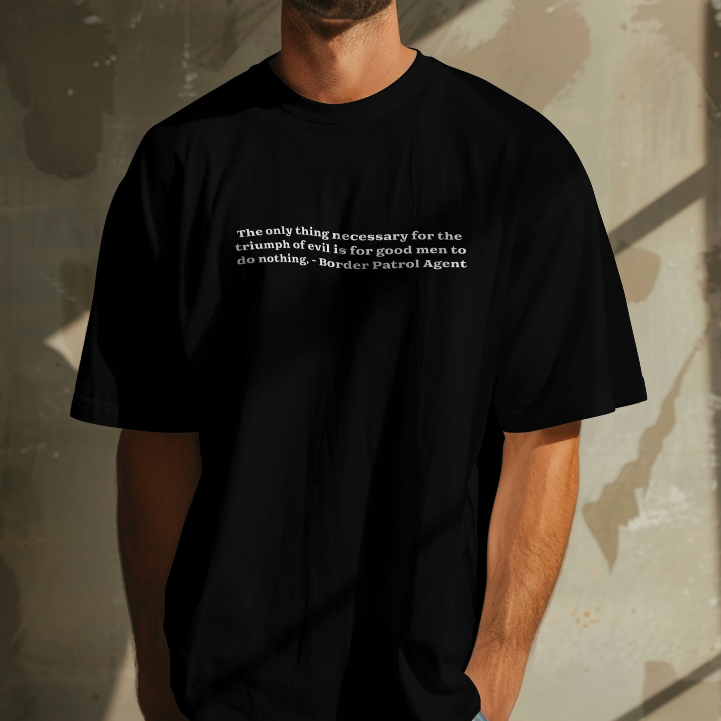 Evil Prevails When Boxy T-Shirt
