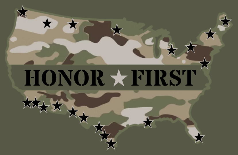 Honor First Camo T-Shirt